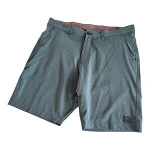 Vintage 1946 Men’s Heather Print Gurkha Flat Front Performance Shorts Size 36